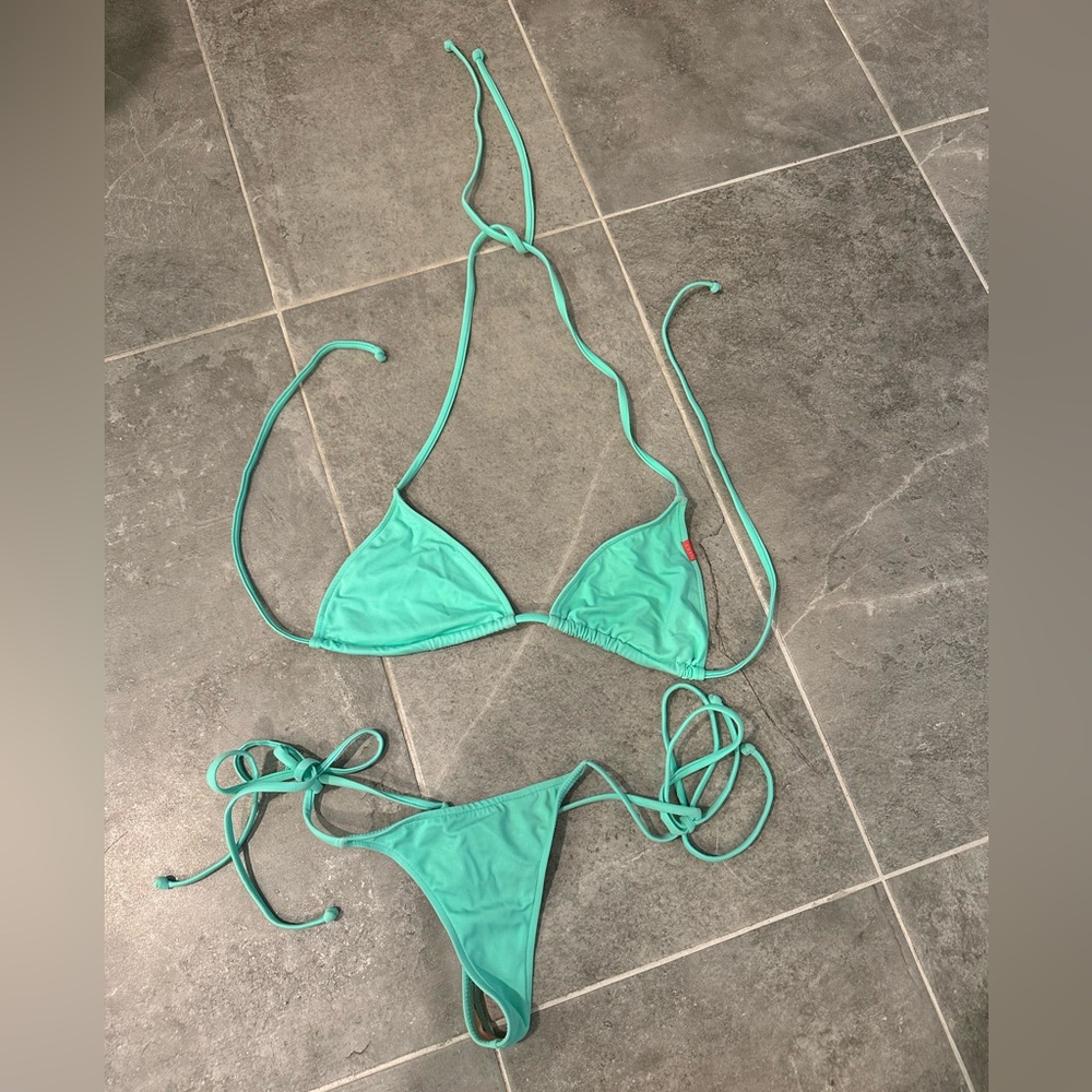 Doll swimwear Aqua thong bikini